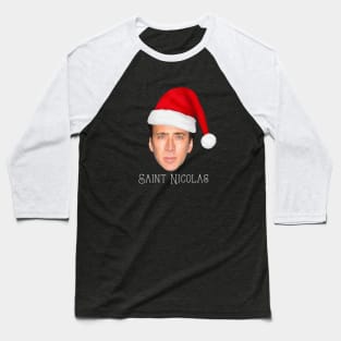 Saint Nicolas Baseball T-Shirt